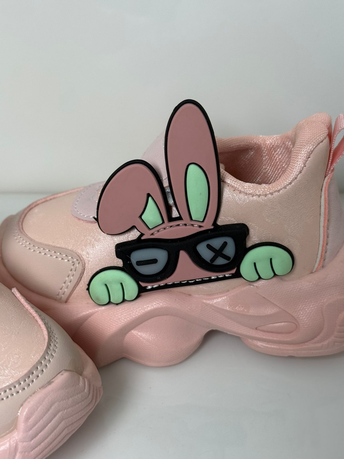 Cute Bunny Charm Chunky Sneakers