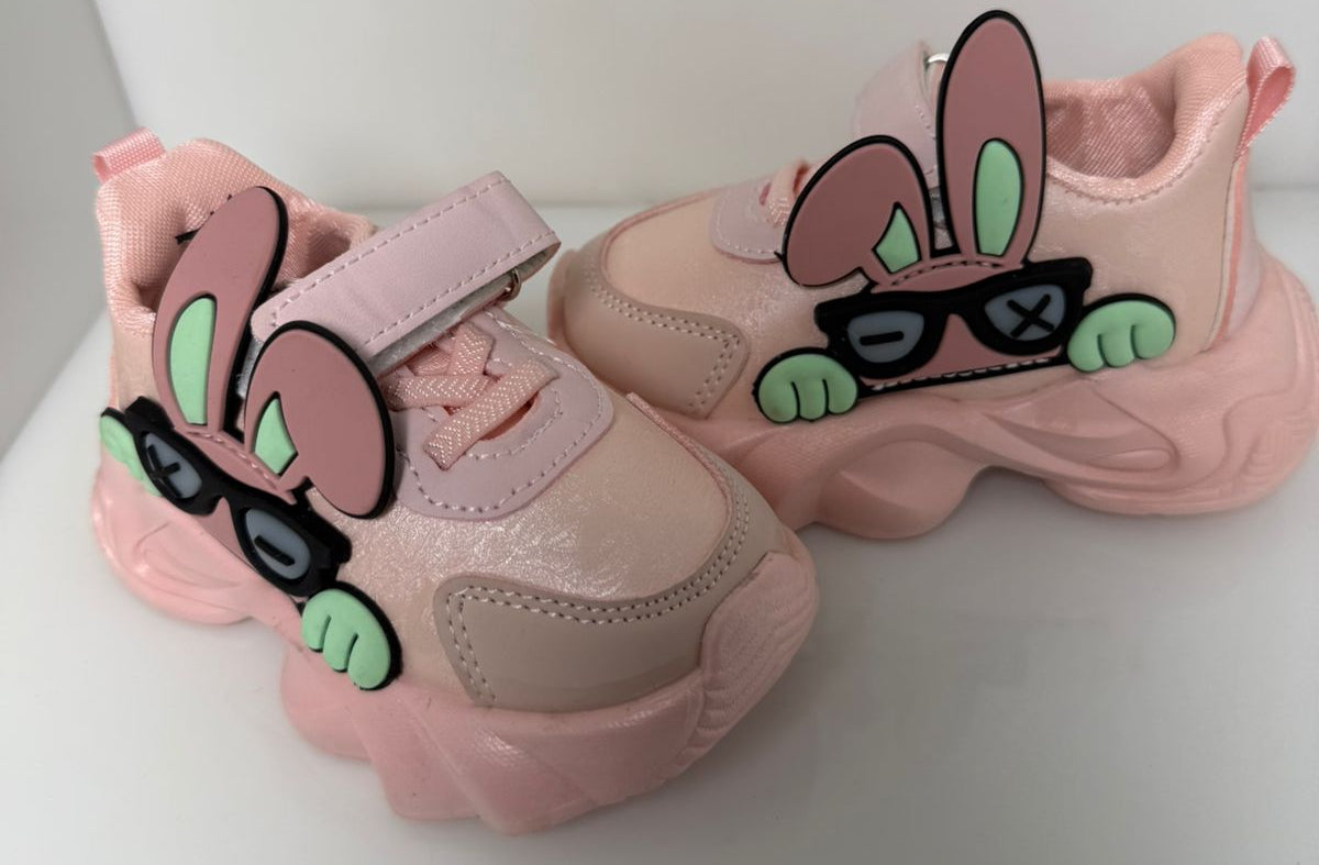 Cute Bunny Charm Chunky Sneakers