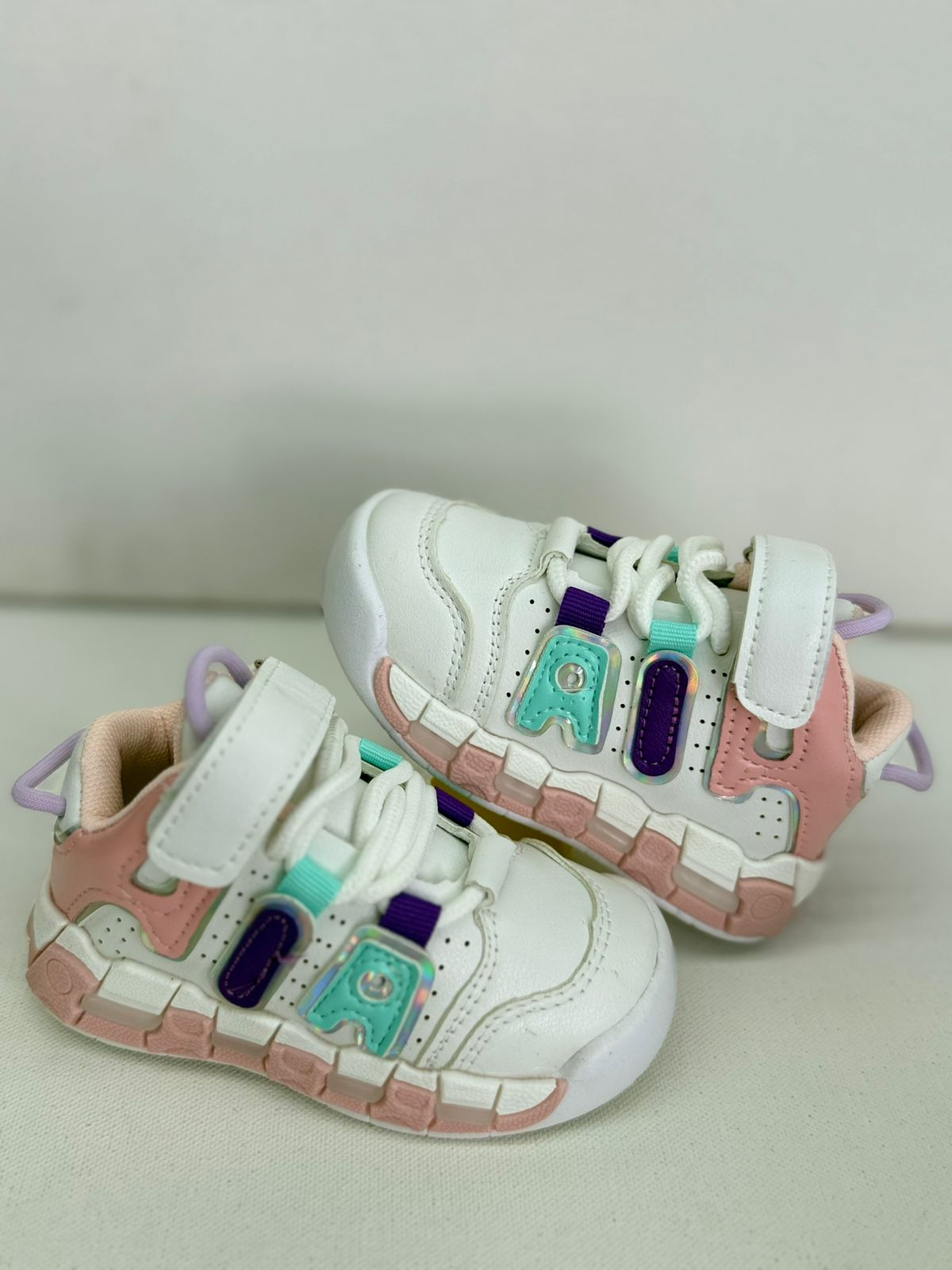 "Stylish, comfy sneakers made for active little feet."