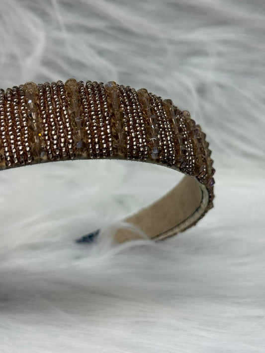 “Shimmering beaded hairbands – the perfect mix of elegance &amp; everyday charm!”