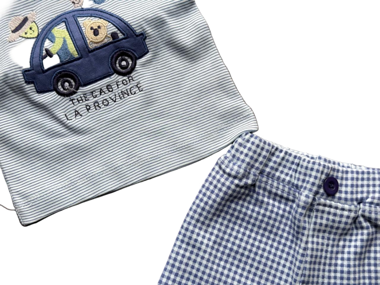 "Adorable comfort meets style – the perfect outfit for your little explorer!"