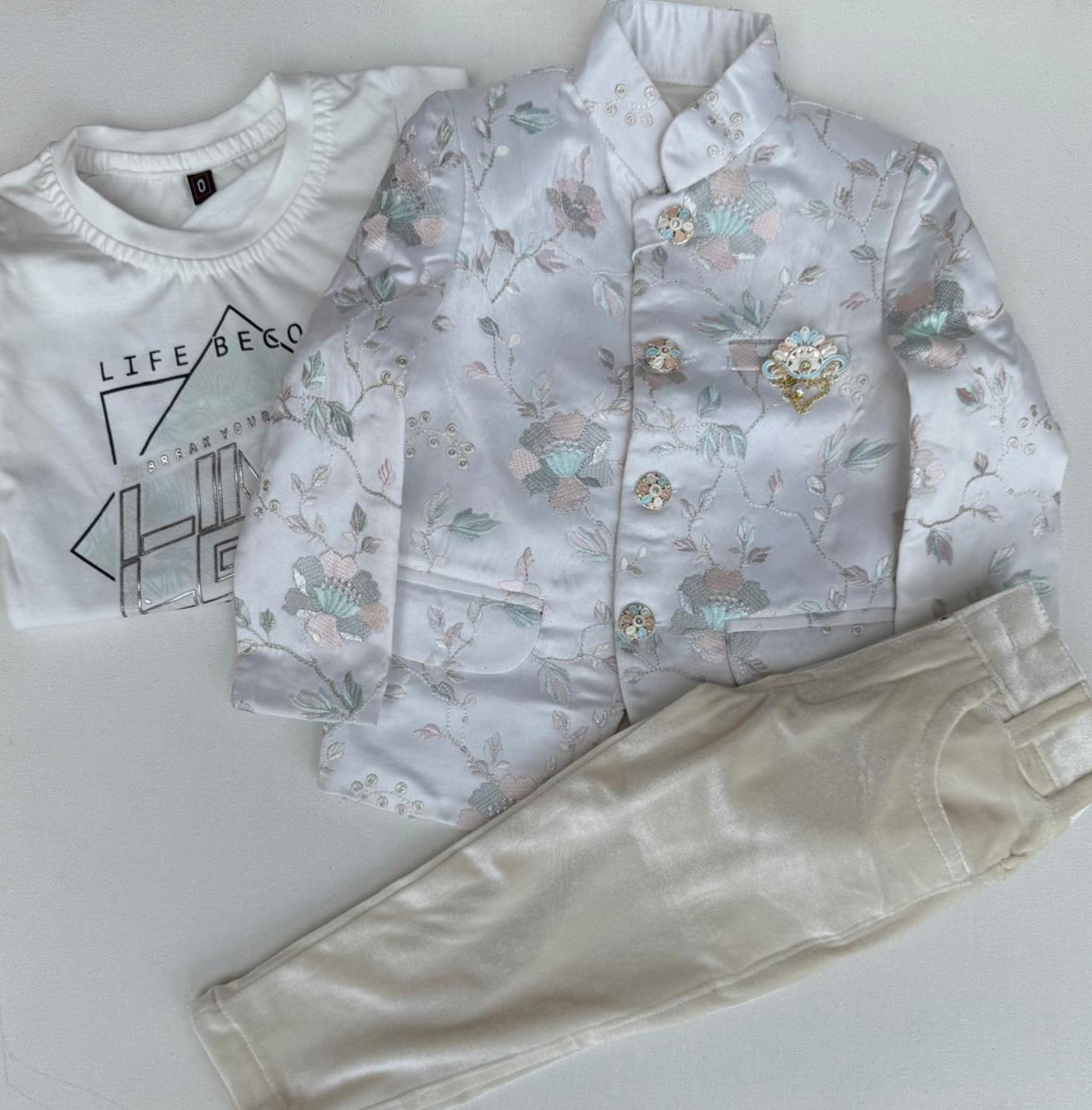 🧒 Boys Premium 3-Piece Party Wear Set