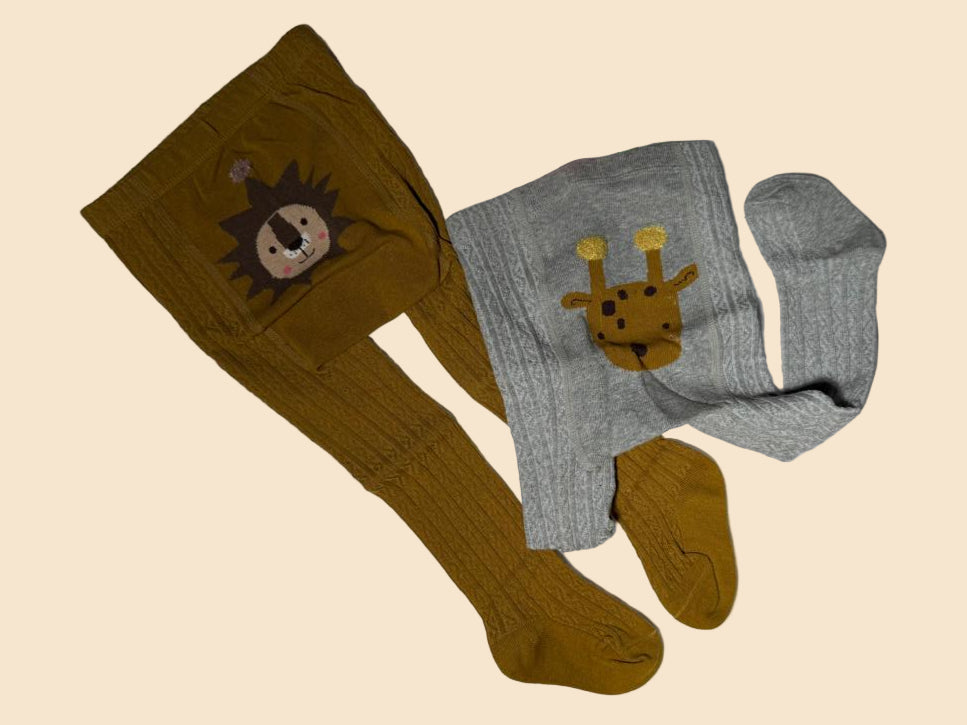 🦁 Mini Me Kidz Premium Lion Face Stockings