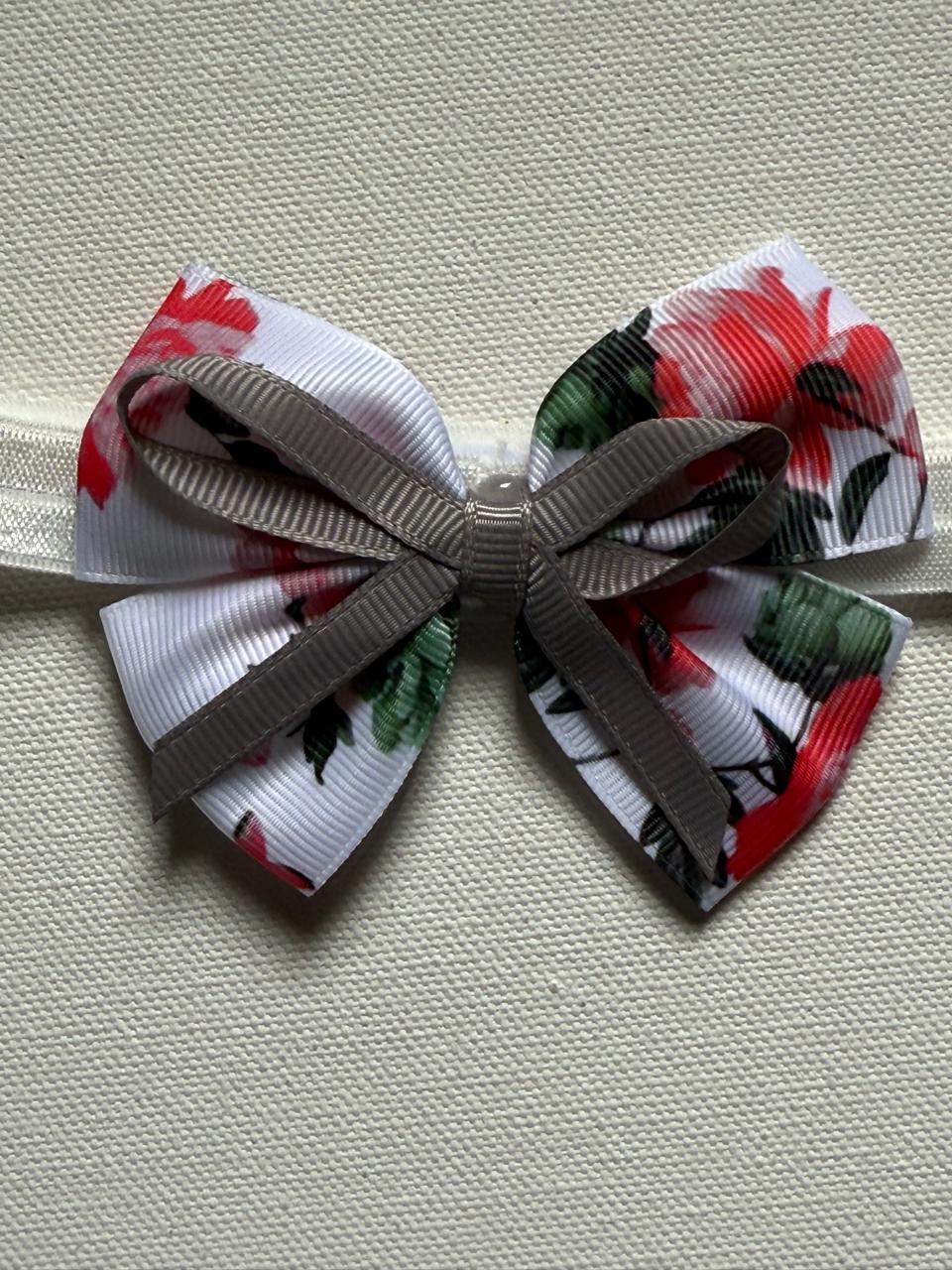 🌸 Baby Girl Headband &amp; Socks Combo – Floral Bow Design 🌸