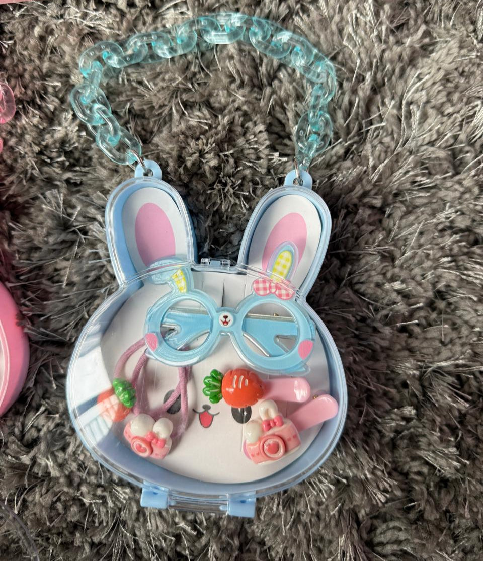 🐰 Cute Bunny Fashion Accessories Set