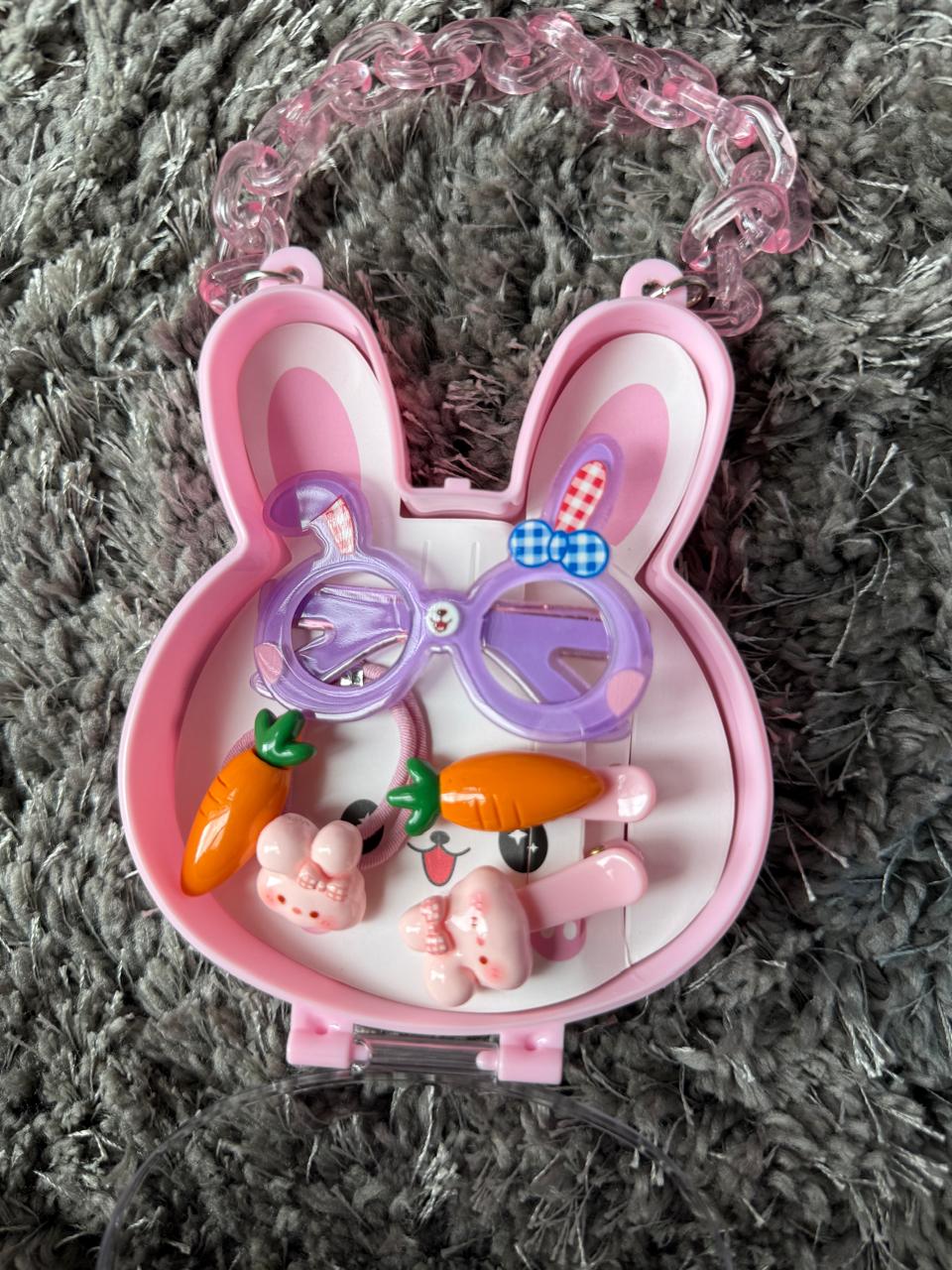 🐰 Cute Bunny Fashion Accessories Set