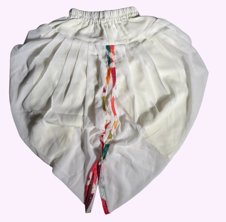Colorful Kurta with Dhoti Pants & Dupatta – Girls Wear