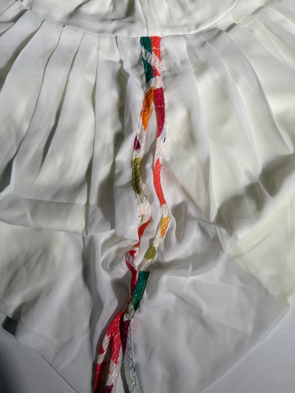 Colorful Kurta with Dhoti Pants & Dupatta – Girls Wear