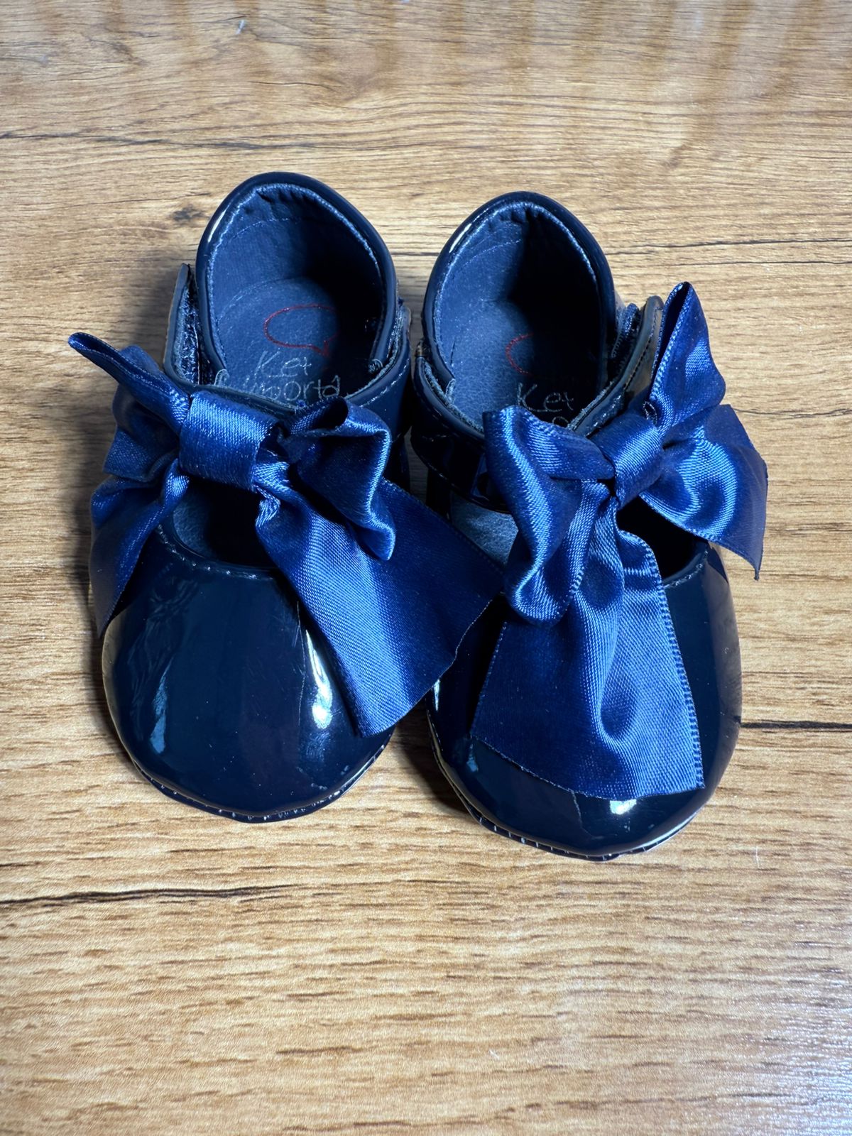 ✨ Baby Girl Navy Bow Shoes ✨