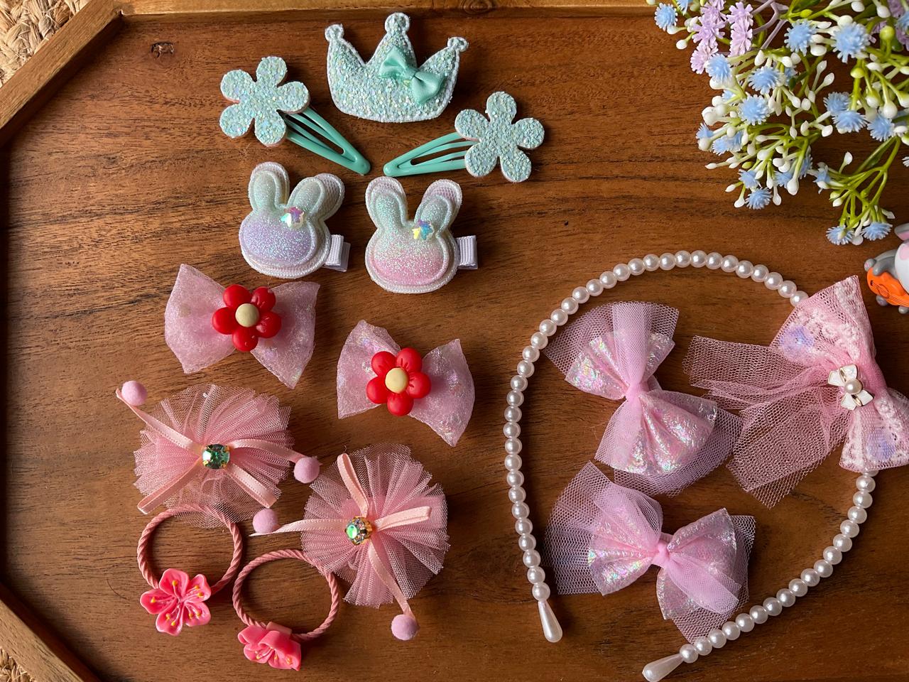 🌸 Mini Me Kidz – Premium Hair Accessory Set 🌸