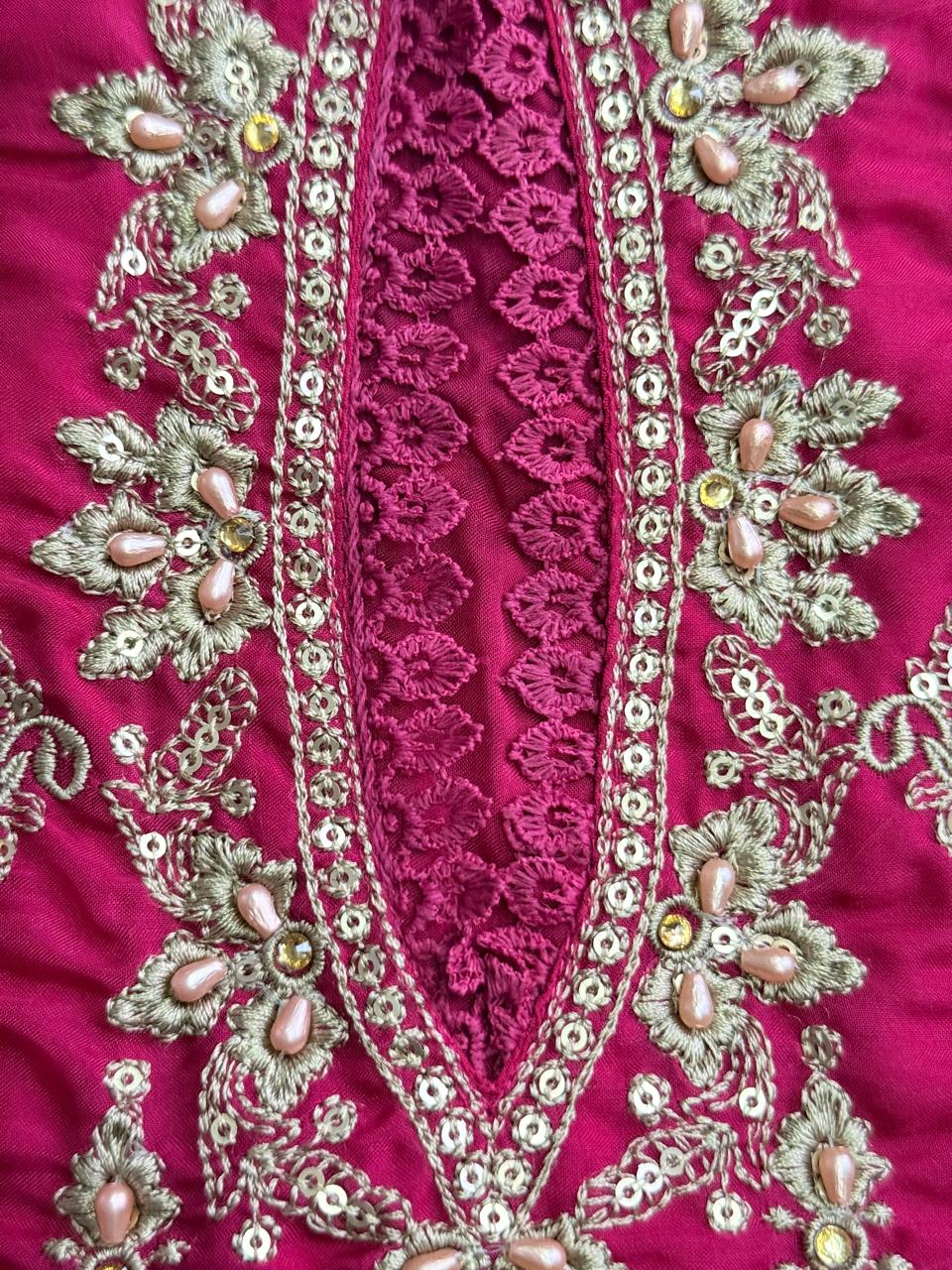 Luxury Embroidered Suit Set ✨