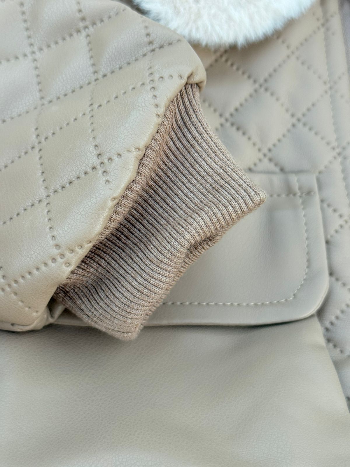 Luxury Quilted Baby Jacket – Designer-Inspired Style