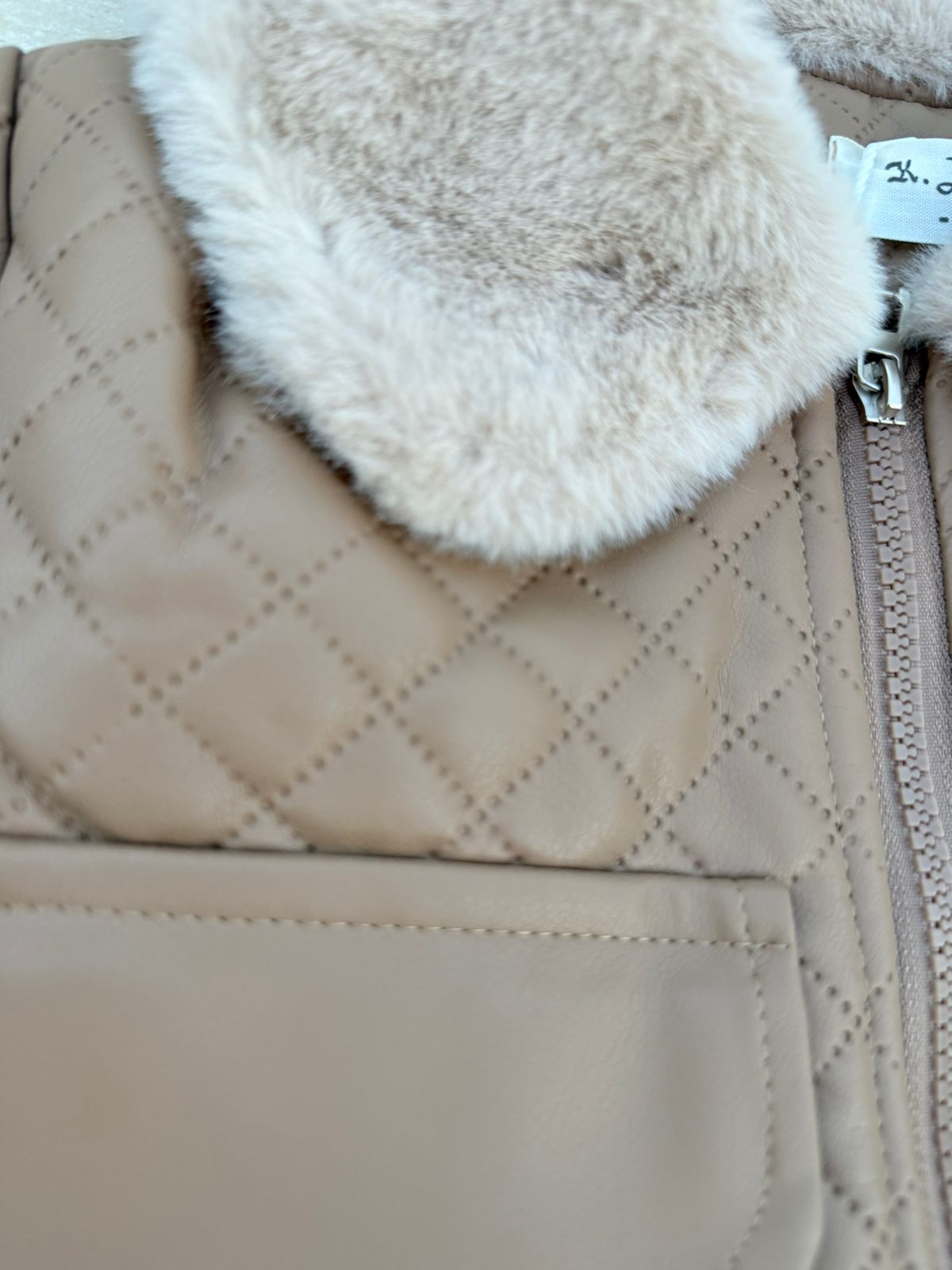 Luxury Quilted Baby Jacket – Designer-Inspired Style