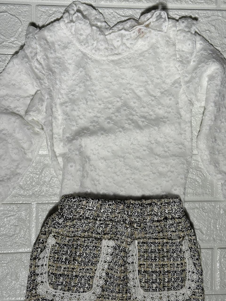 ✨ Elegant Girls’ Two-Piece Outfit Set ✨