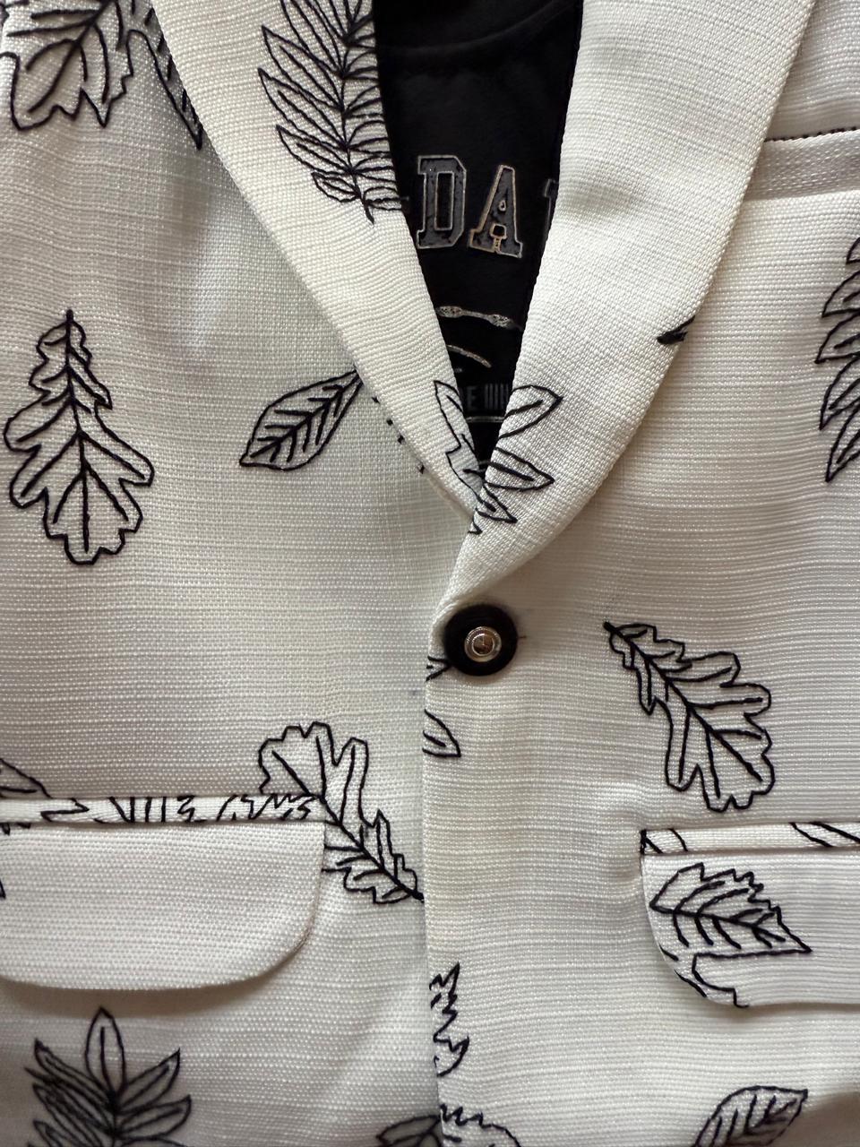 🌟 Boys’ Stylish Blazer & Jeans Outfit Set [ 3 pcs set]