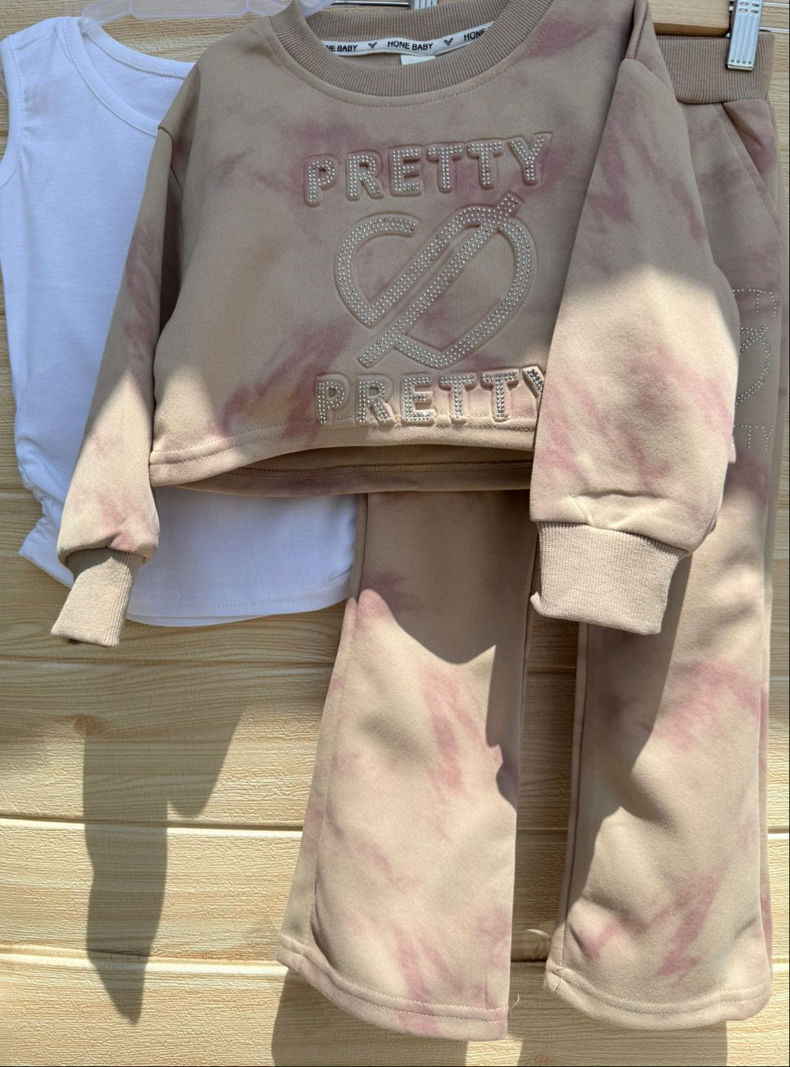 🌸 3-Piece Pretty Girls’ Loungewear Set