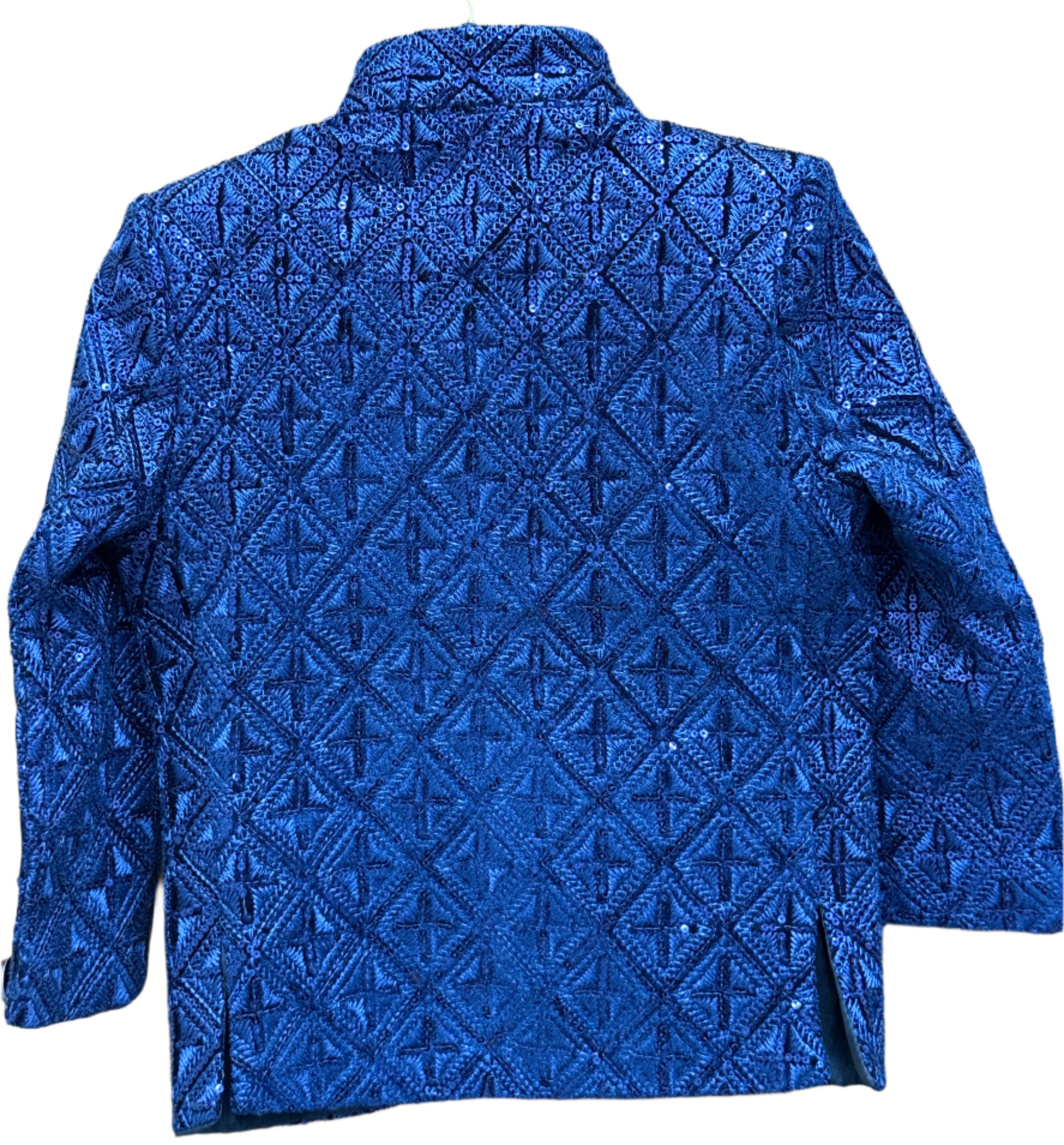 Royal Blue Partywear Set for Boys .(3pcs)