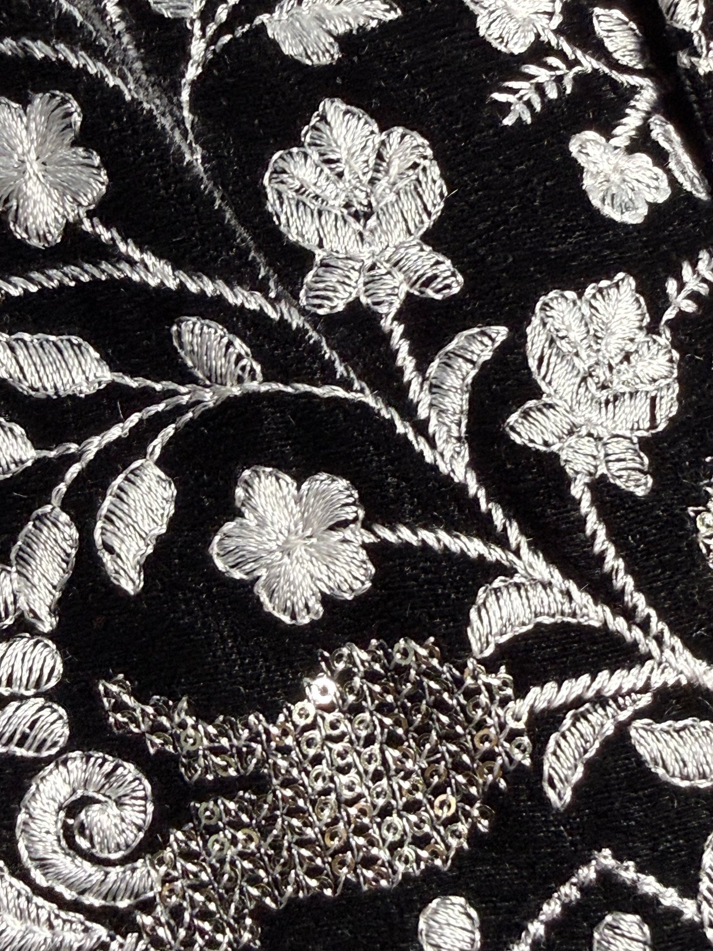 Boys Black & Silver Heavy Embroidered Indo-Western Sherwani Set – Luxury Wedding & Party Outfit for Kids