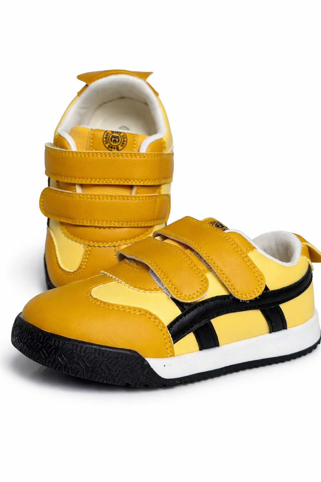 LuxeStride Baby Sneakers – Premium Dual-Strap First Walker Shoes-2