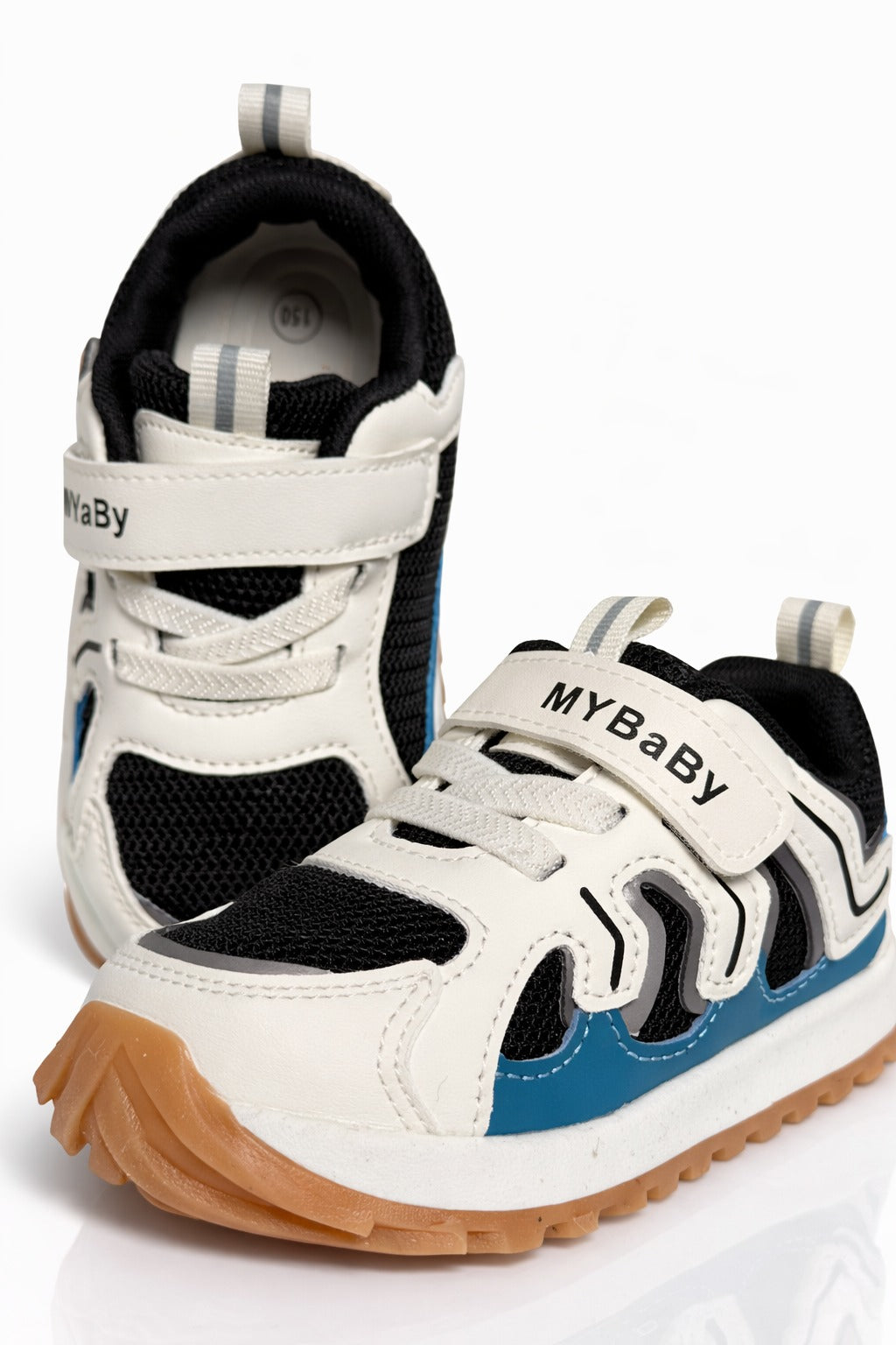 Sneakers for Boys & Girls – Breathable Mesh Running Shoes with Non-Slip Sole & Hook and Loop