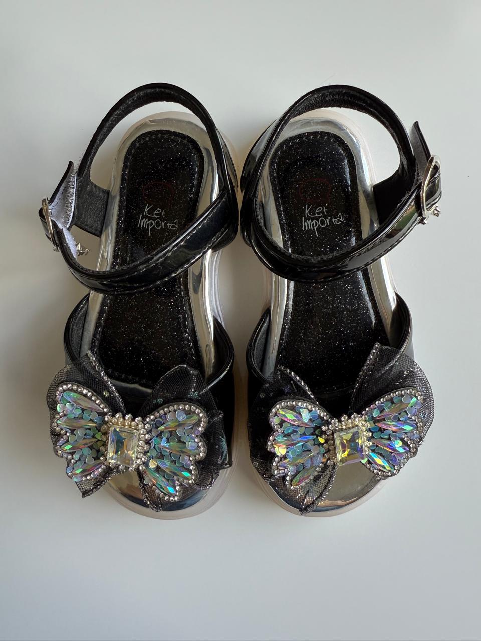 ✨ Sparkle Butterfly Sandals – Elegant Comfort for Little Feet (Size 25–30)