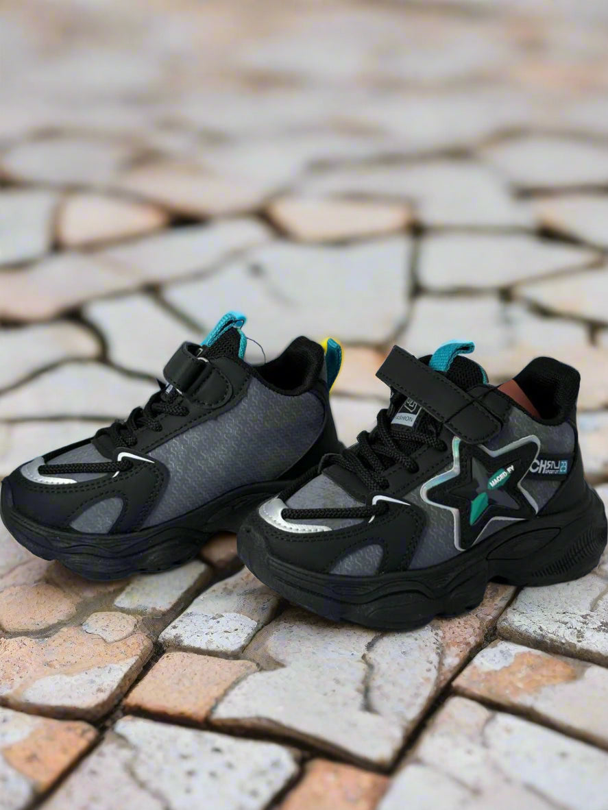 All-Terrain Kids’ Sneakers – Tough Grip, Cool Style for Little Explorers
