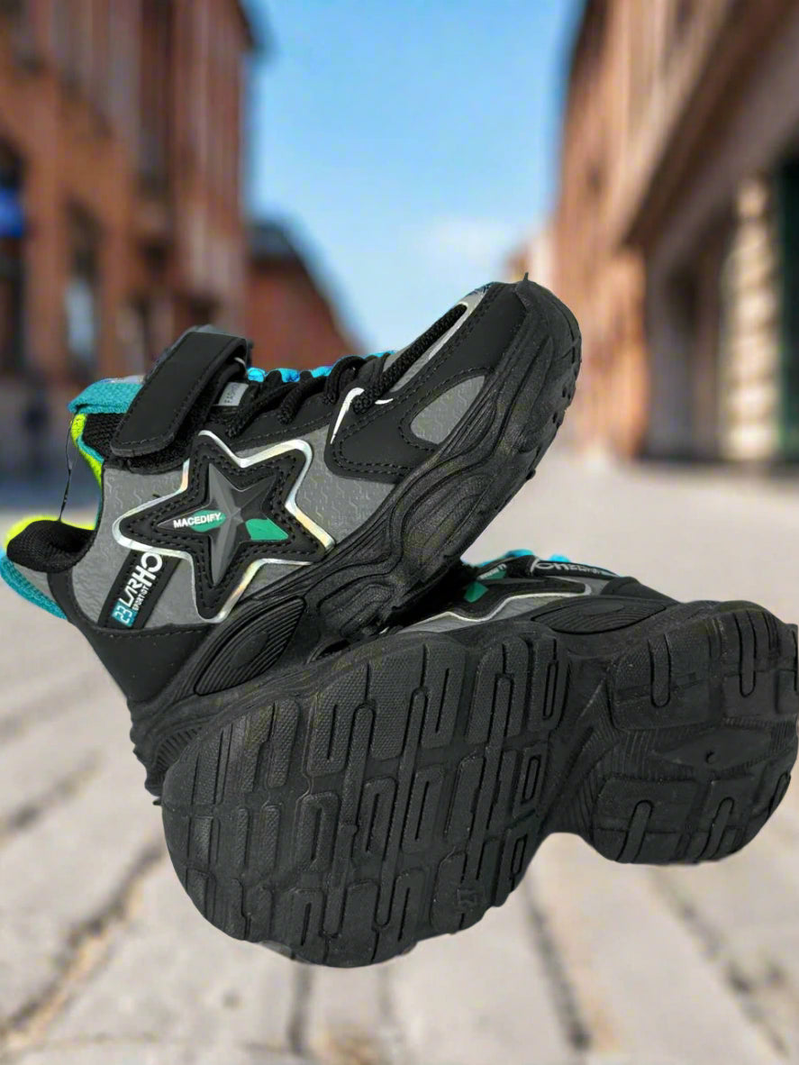 All-Terrain Kids’ Sneakers – Tough Grip, Cool Style for Little Explorers