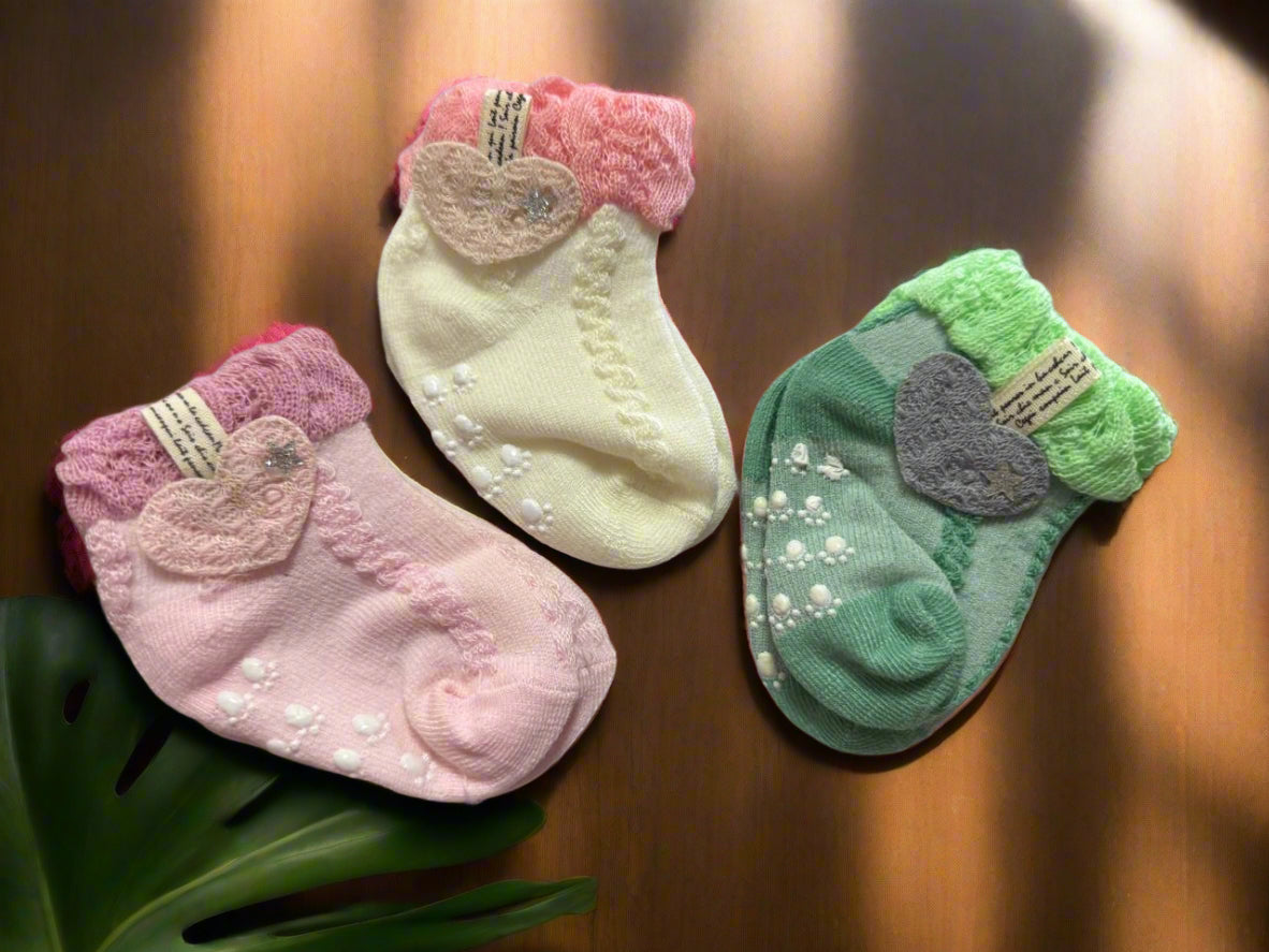 🌸 Mini Me Kidz Premium Baby Girl Lace Socks 🌸