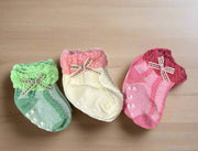 Premium Baby Girl Fancy Socks (Set of 3 Pairs)