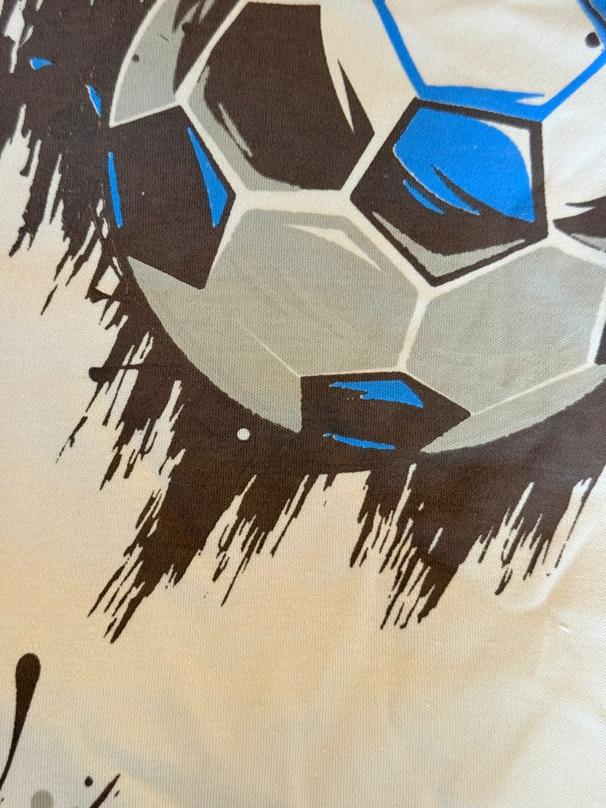 Stylish Baby Boys Soccer Print Summer Outfit (2-Piece Set)