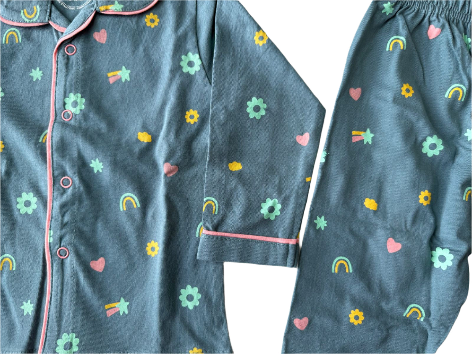 Sunny Dreams Yellow Pajama Set-zoom-8