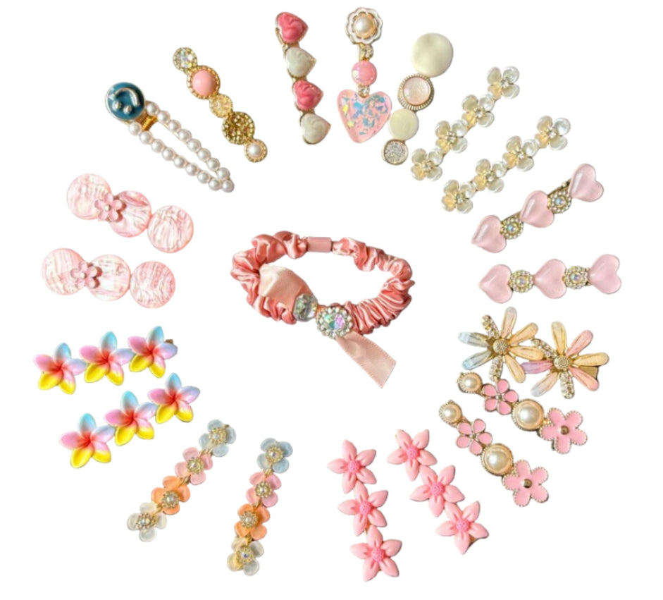 🌸 Premium Hair Accessories Set of 21