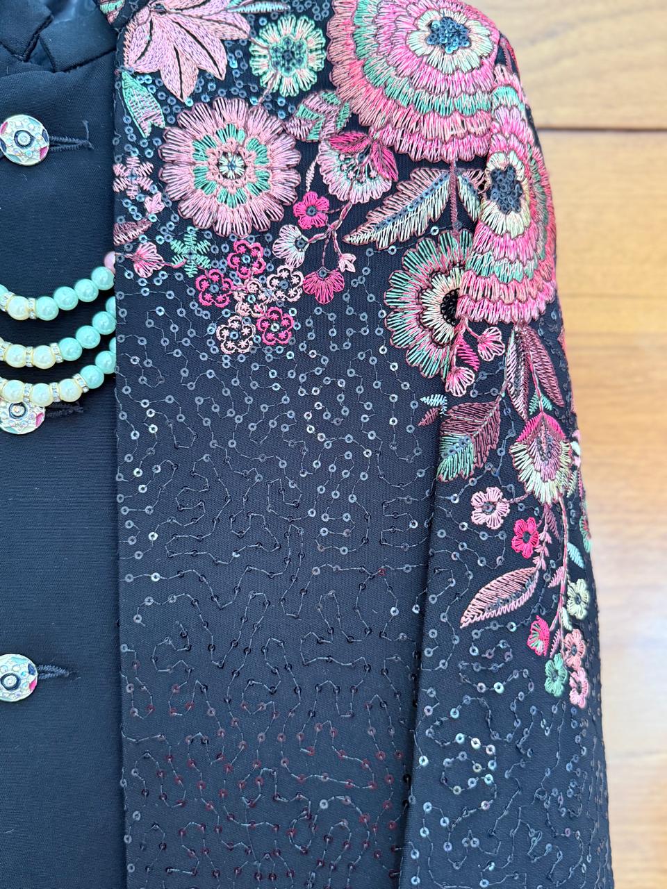 Premium embroidered sherwani jacket