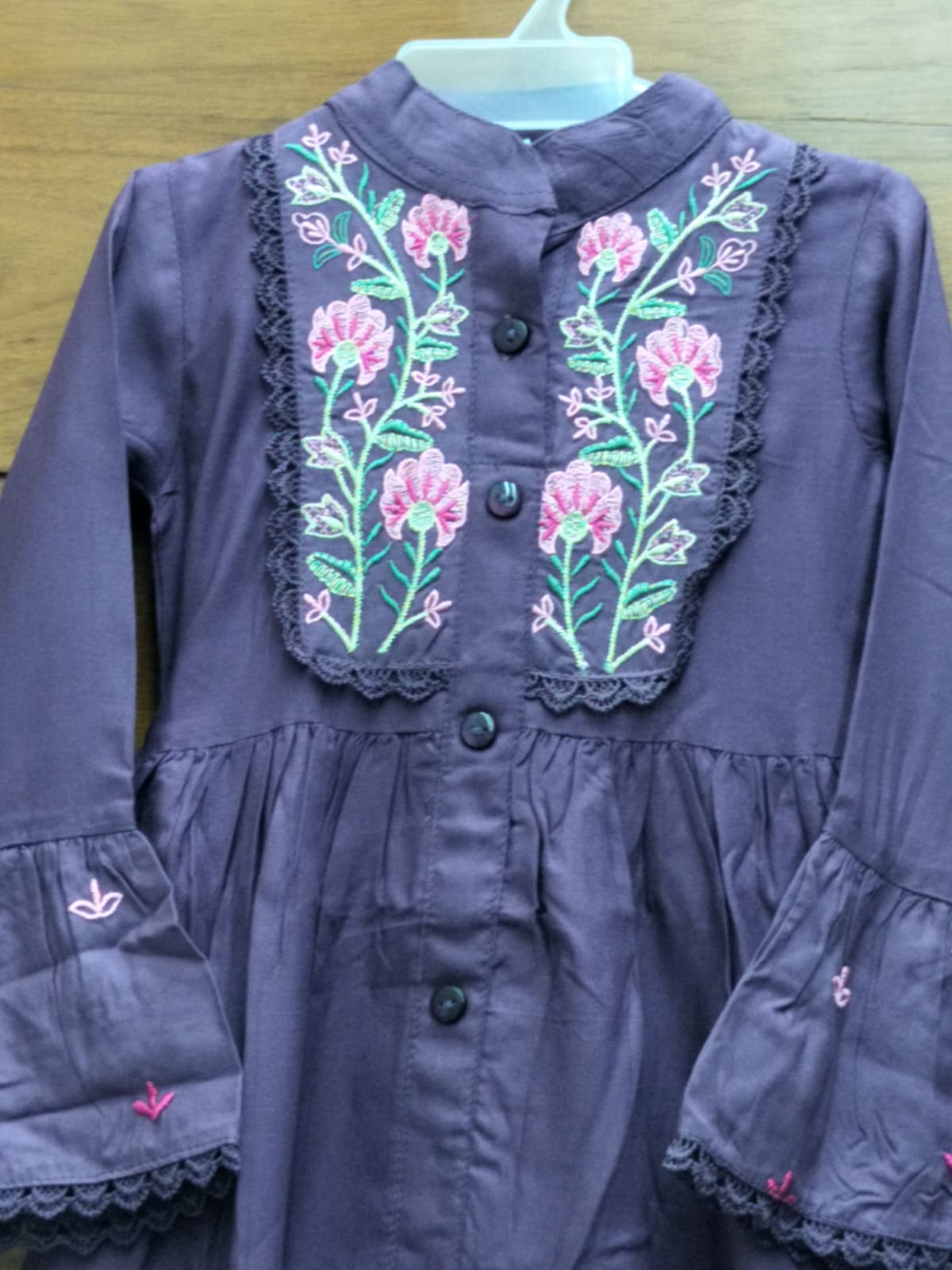 Adorable Embroidered Outfit for Girls