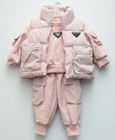 Premium Baby Winter Outfit – Cozy & Stylish [3 pcs-set]