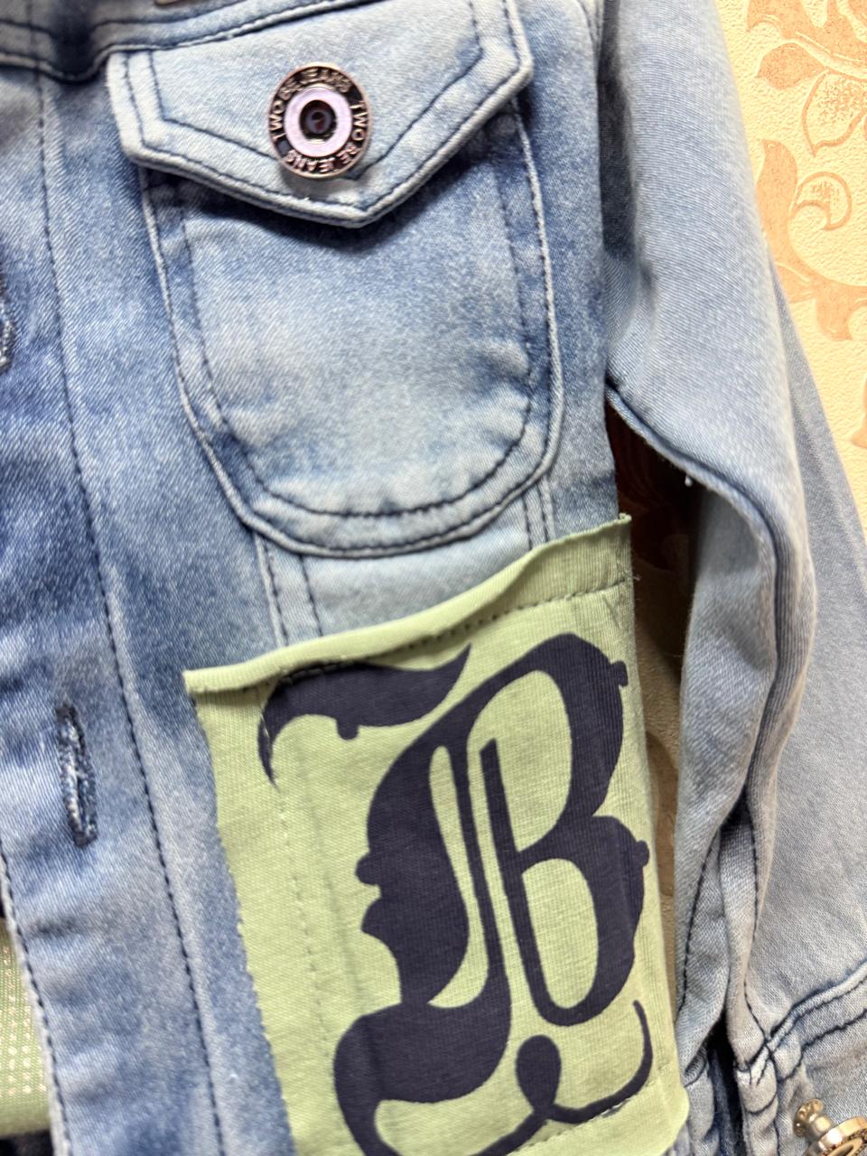 Cute & Handsome Baby Boy Denim Outfit