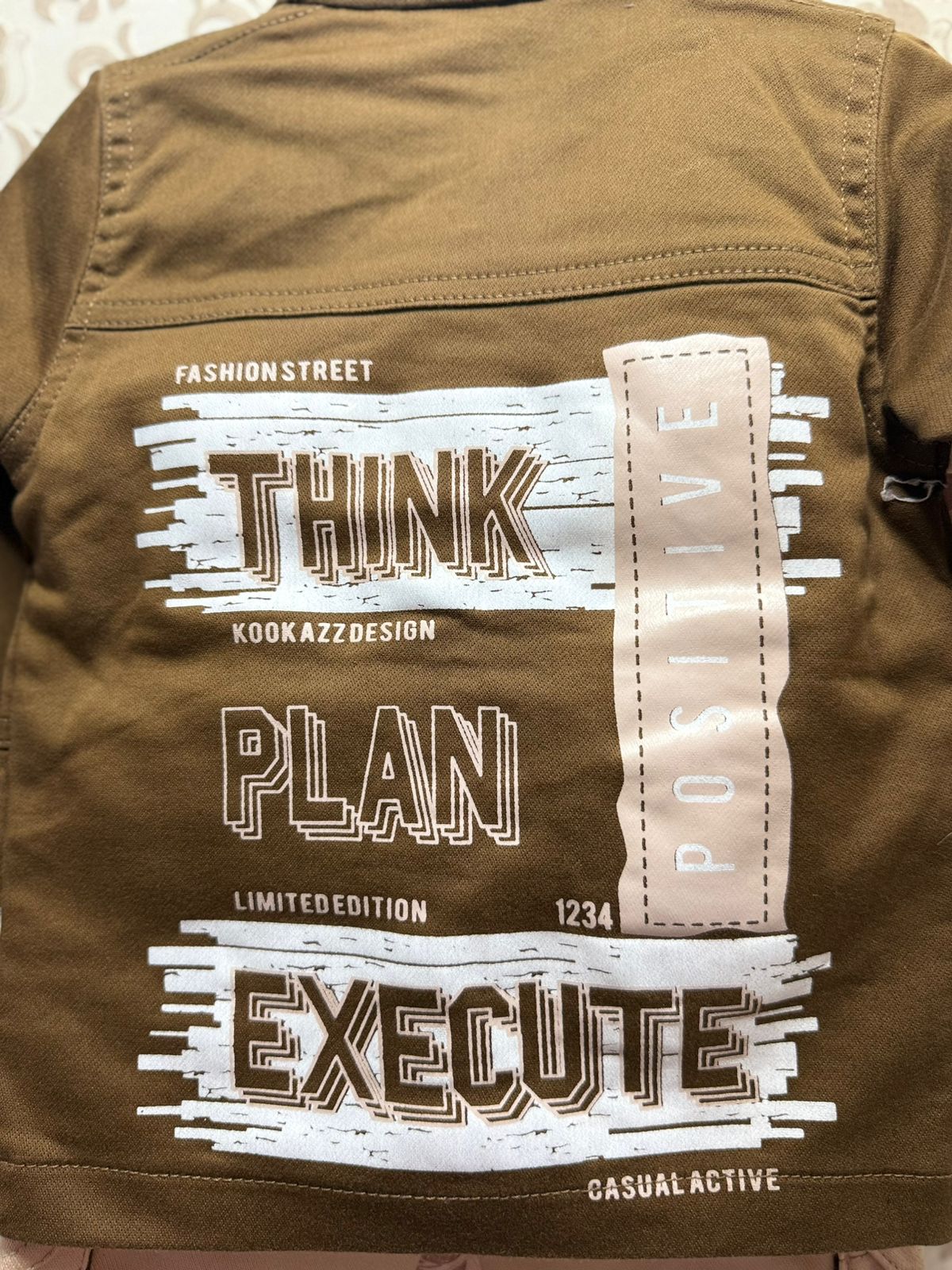 Premium Baby Boy Jacket & Pant (3-pcs Set)