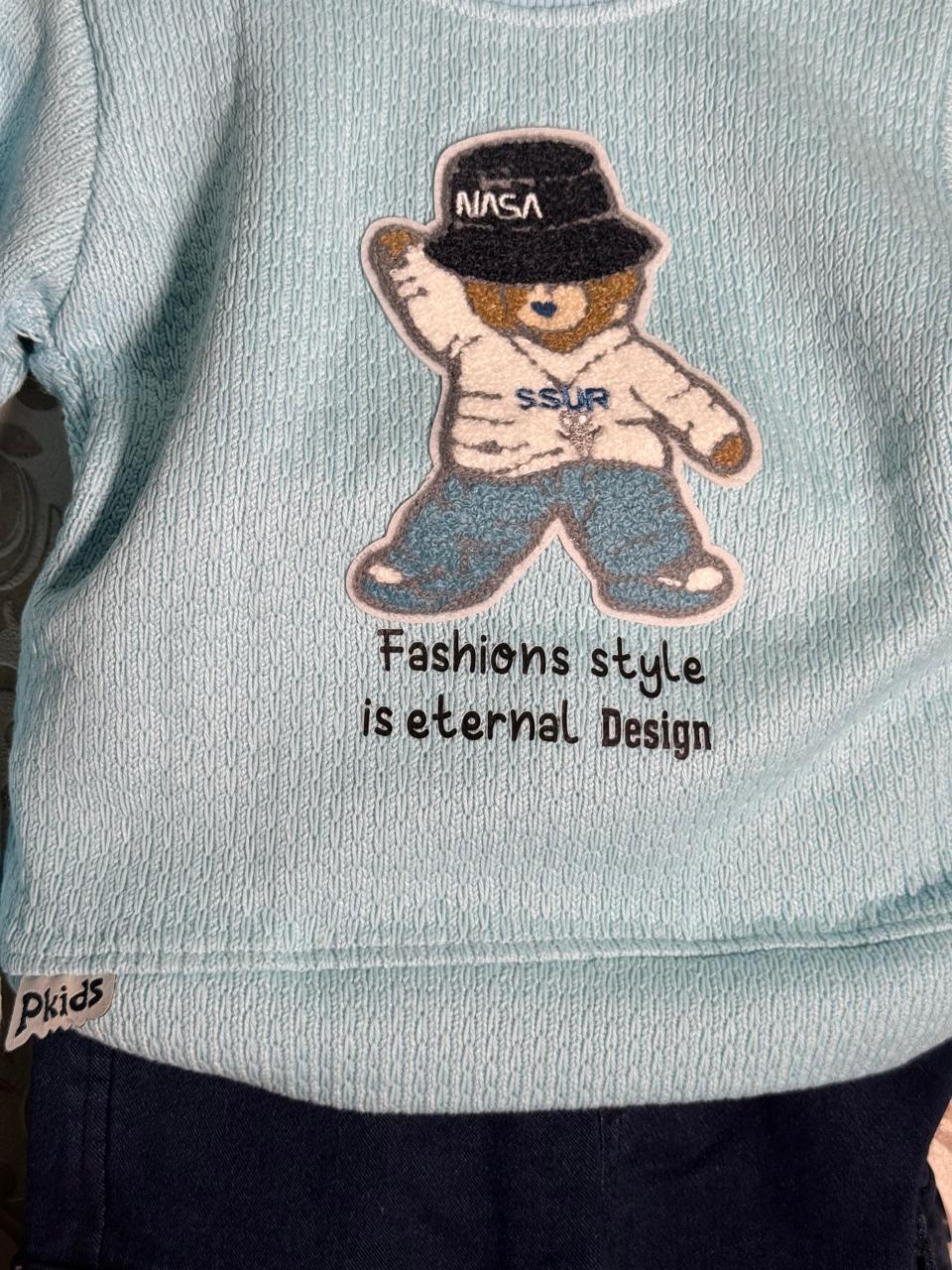 Stylish Boys Winter Co-Ord Set (Sweatshirt + Pants)