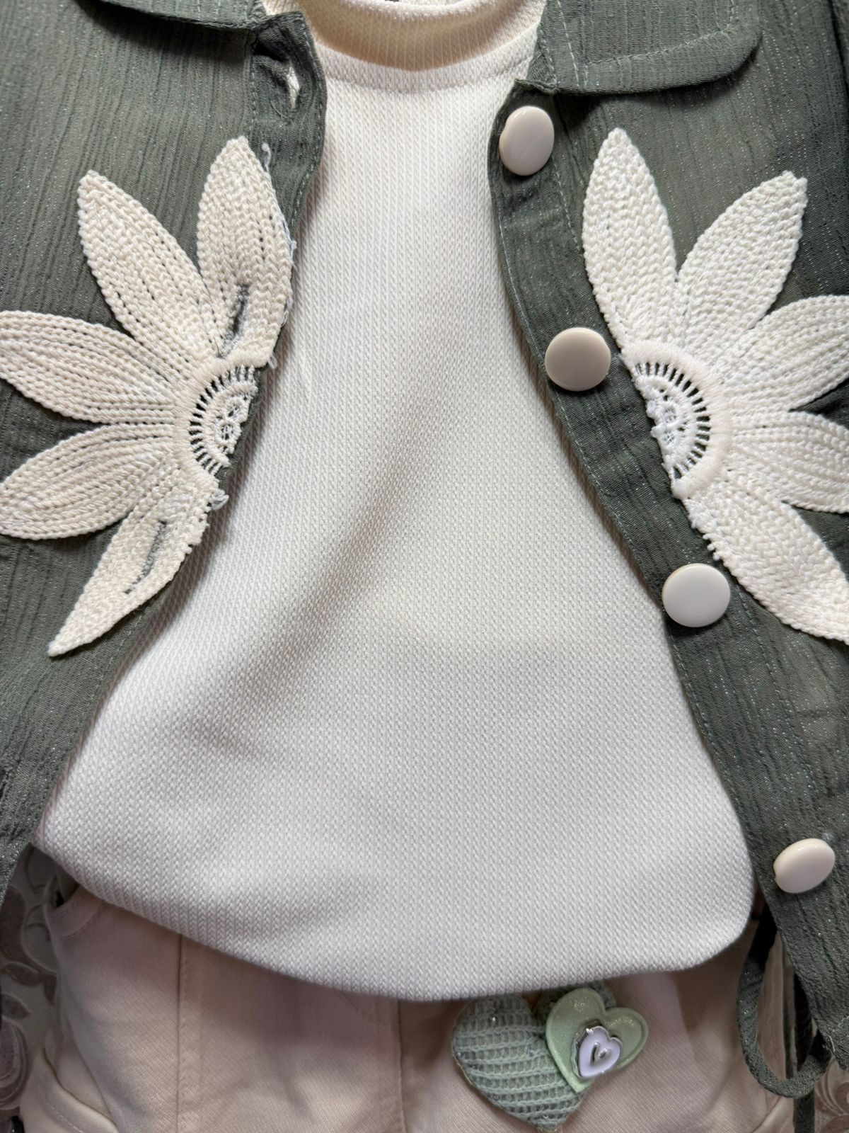 Elegant 3-Piece Baby Girl Outfit (Premium Look)