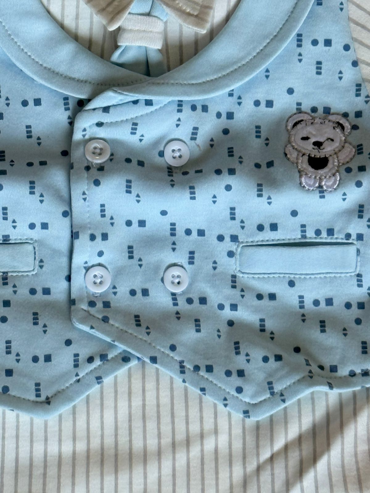 Elegant Baby Boys Formal 3-Piece Outfit – “Little One” Edition