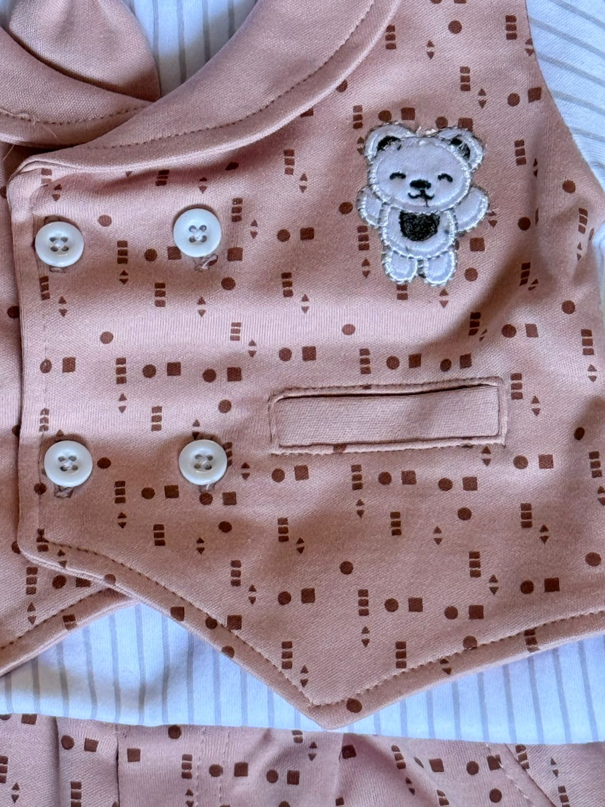 Elegant Baby Boys Formal 3-Piece Outfit – “Little One” Edition