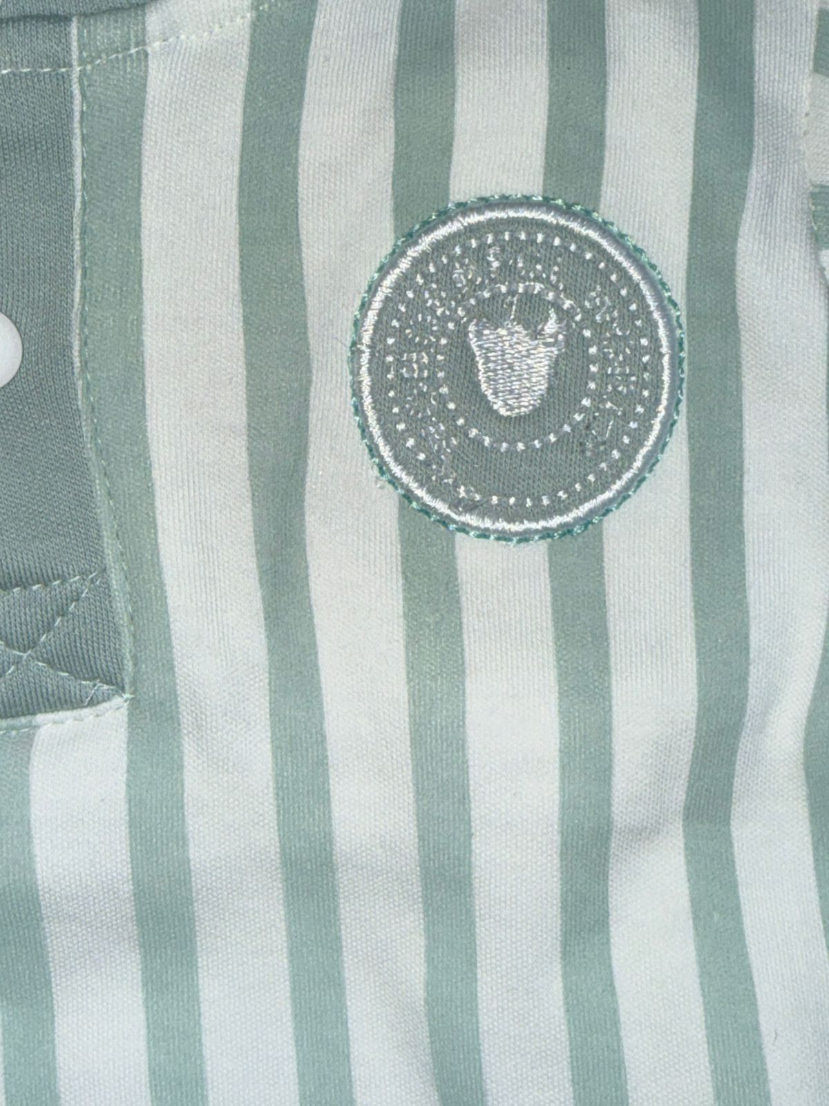 Baby Boys Striped Summer Outfit – Soft Cotton 2-Piece Set (Vertical Fashion)