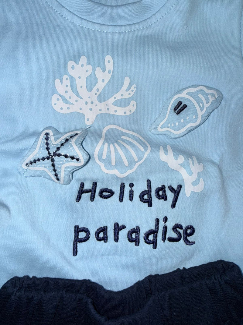 Summer Outfit – Soft Cotton 2-Piece Set-zoom-