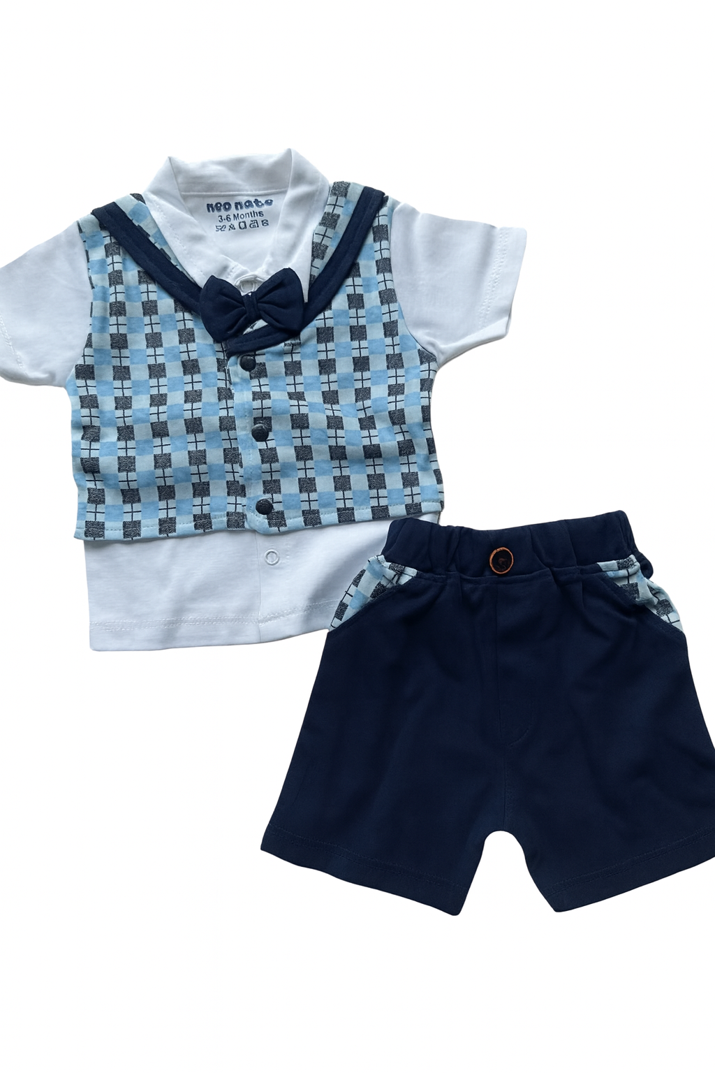 A classy mini-suit for your little prince!