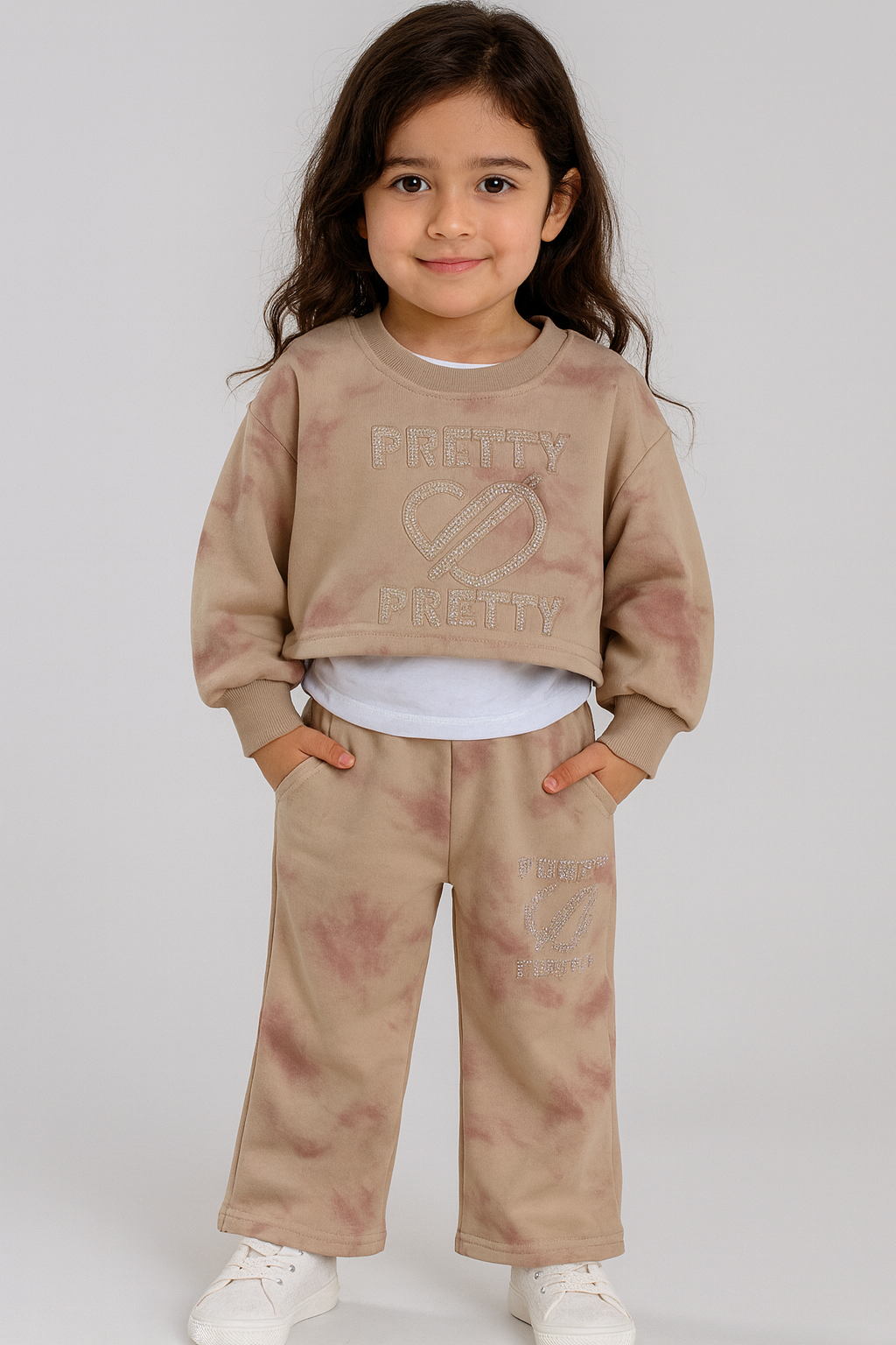 🌸 3-Piece Pretty Girls’ Loungewear Set