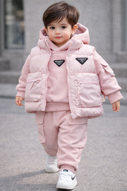 Premium Baby Winter Outfit – Cozy & Stylish [3 pcs-set]