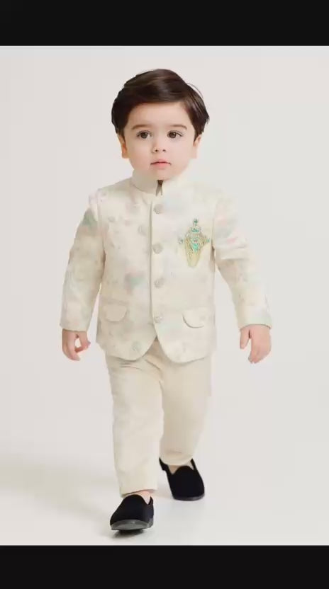 Load video: 🧒 Boys Premium 3-Piece Party Wear Set
