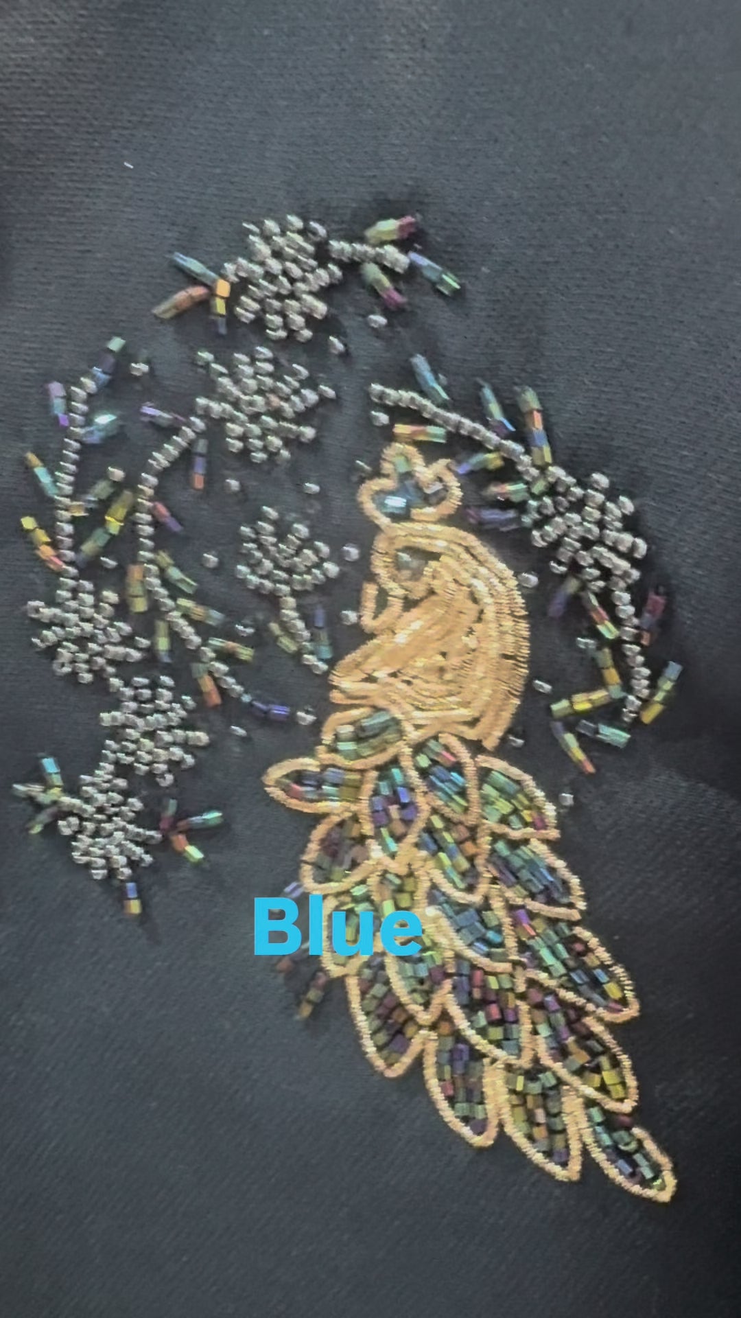 Load video: Premium Boys Ethnic Peacock Blue Sherwani with Handcrafted Embroidery (0–10 Years)