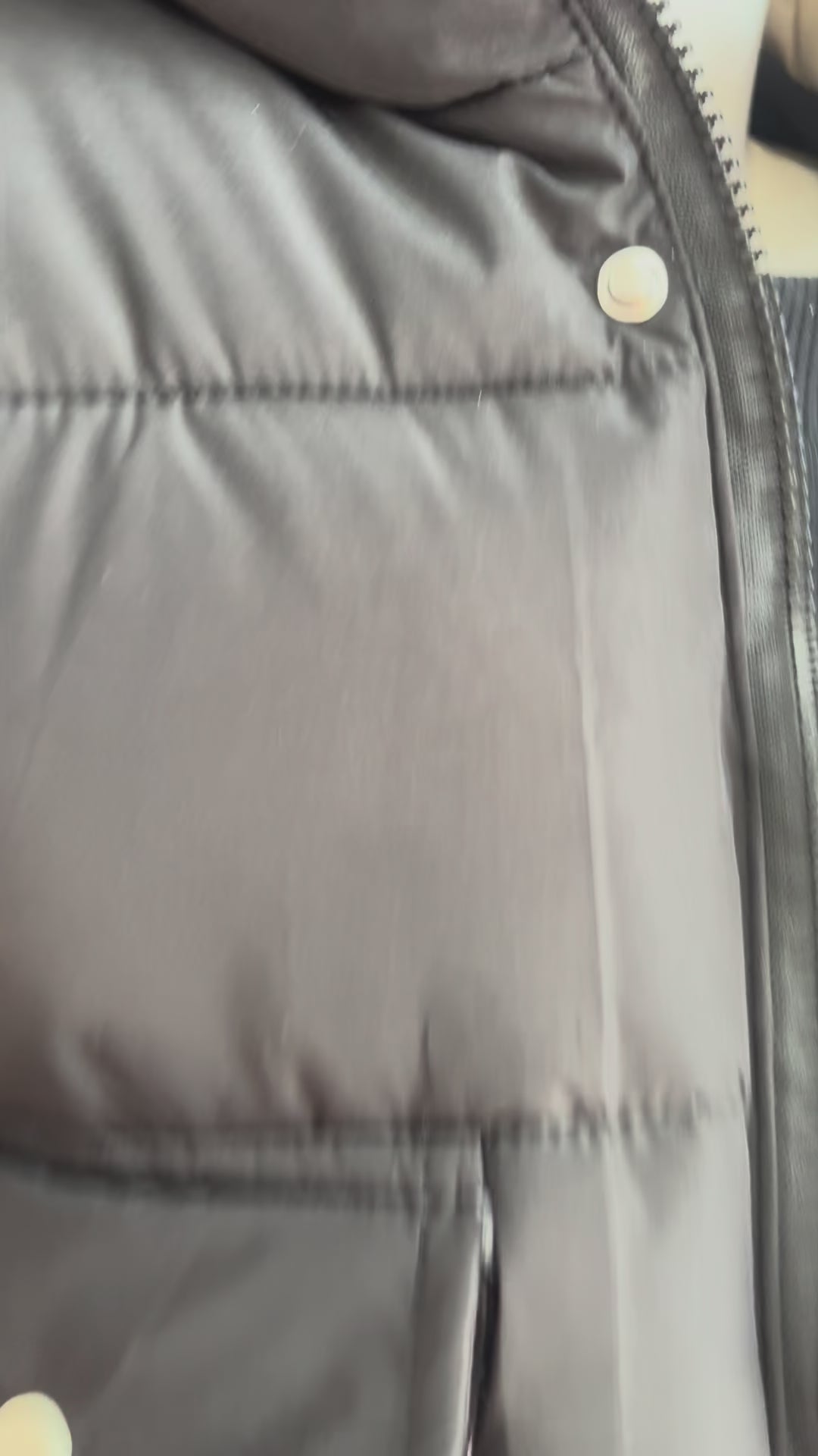 Load video: Baby Boys Winter Hoodie Set – Premium Brown Puffer Vest with Sweatshirt &amp; Joggers