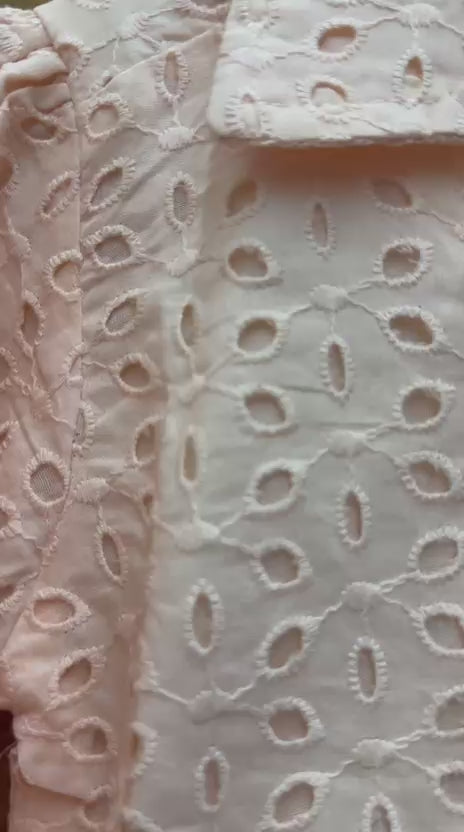 Load video: Mini Me Kidz Premium Eyelet Co-Ord Set